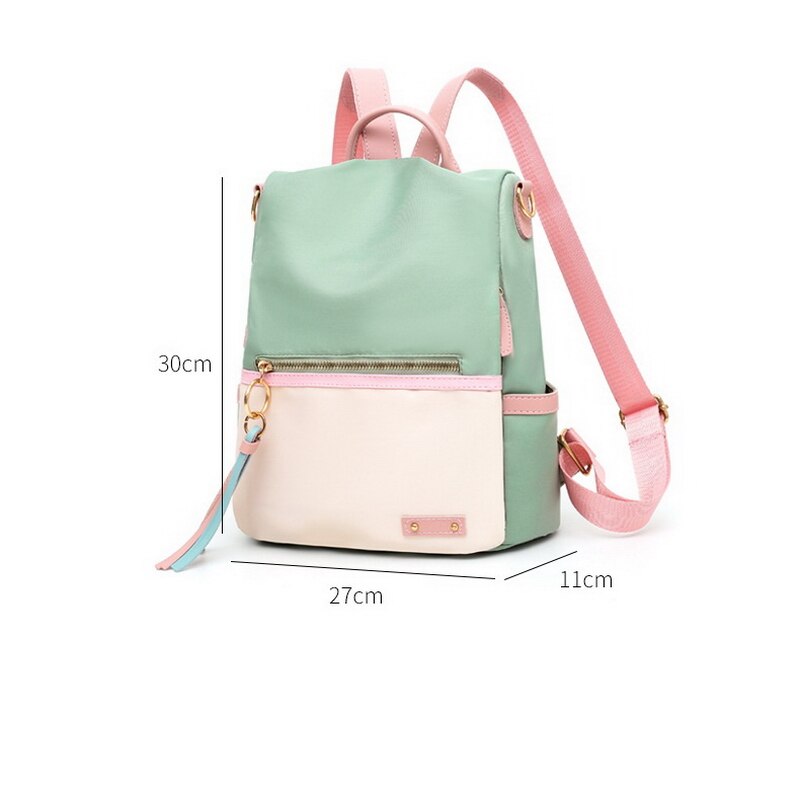 Oxford Removable Adjustable Stra Backpack