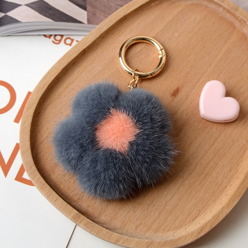 Metal Ring Pendant Bag Charm