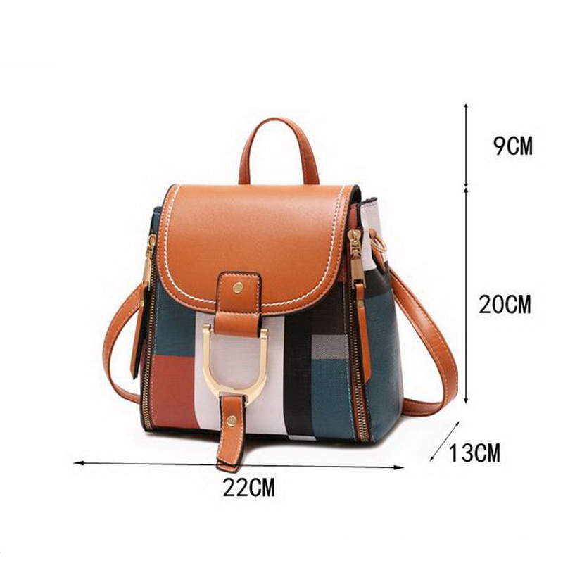 England Plaid Backpack