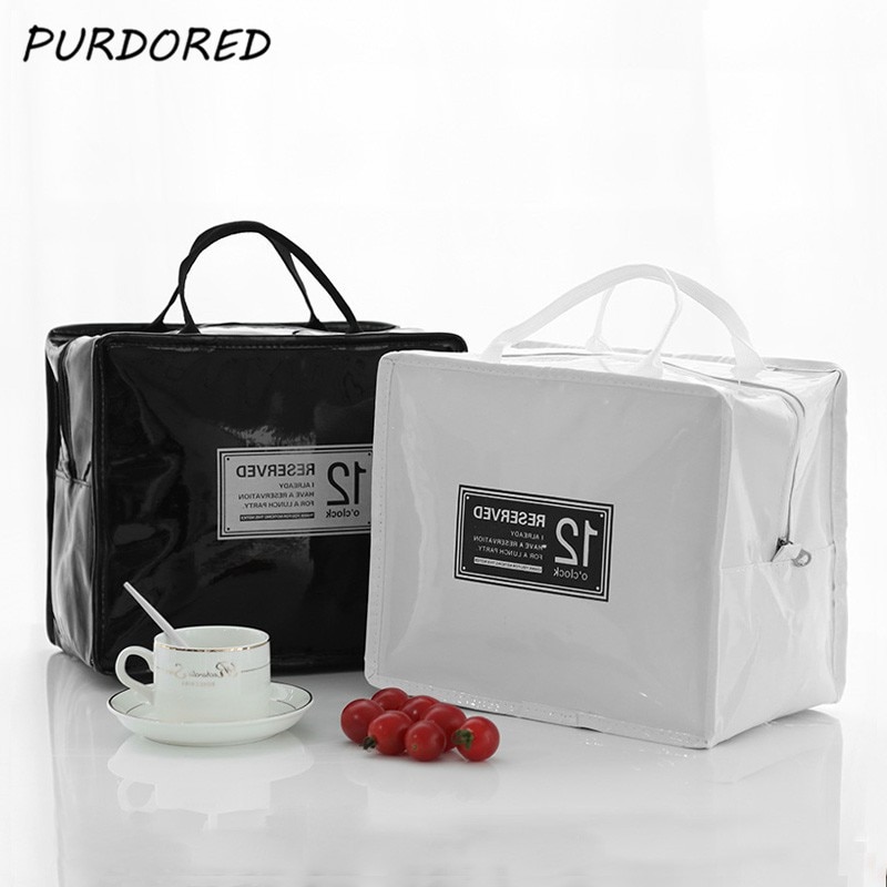 Portable PU Lunch Bag