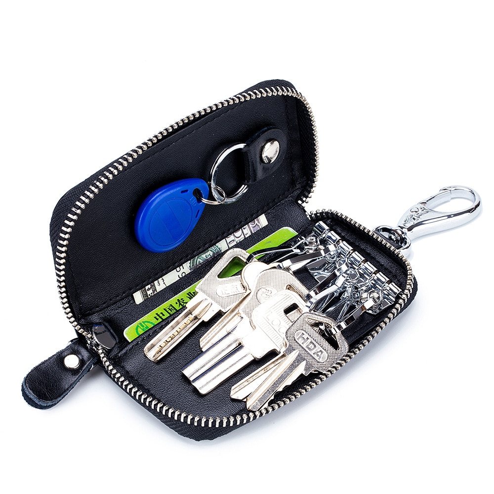 Genuine Leather Key Wallet
