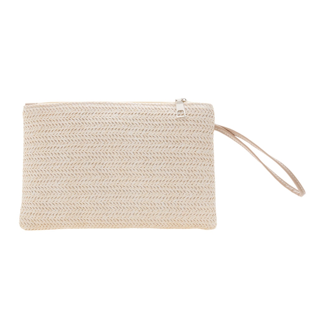 Weaving Bag Fashion Ladies Wristlet Clutch