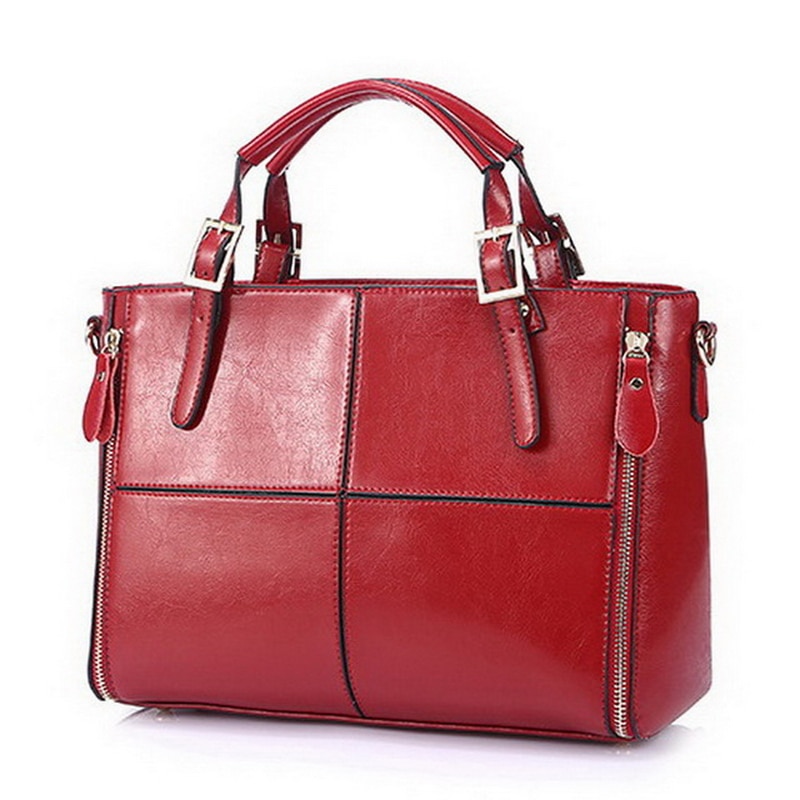 Designer Split Leather Bag