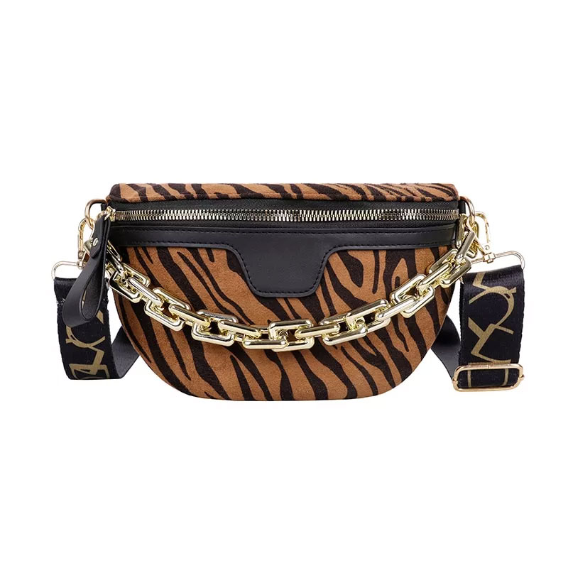 Trendy Leopards Pattern Chest Bag