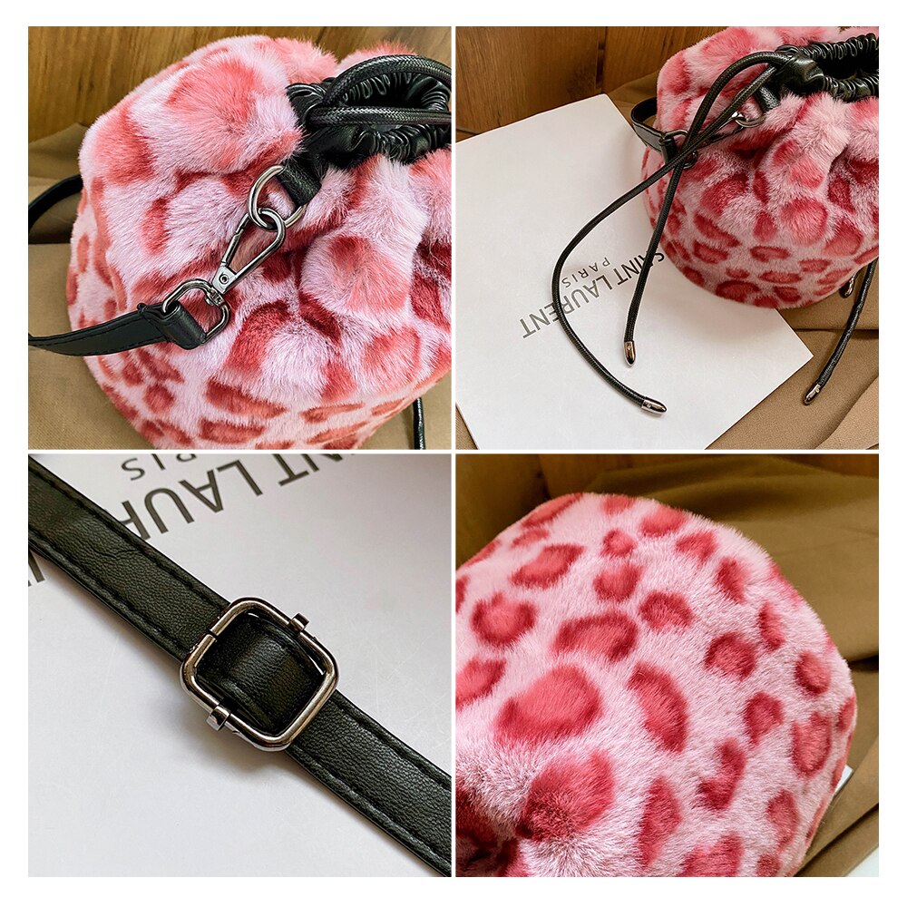 Leopard Pattern Women's Messenger Bag