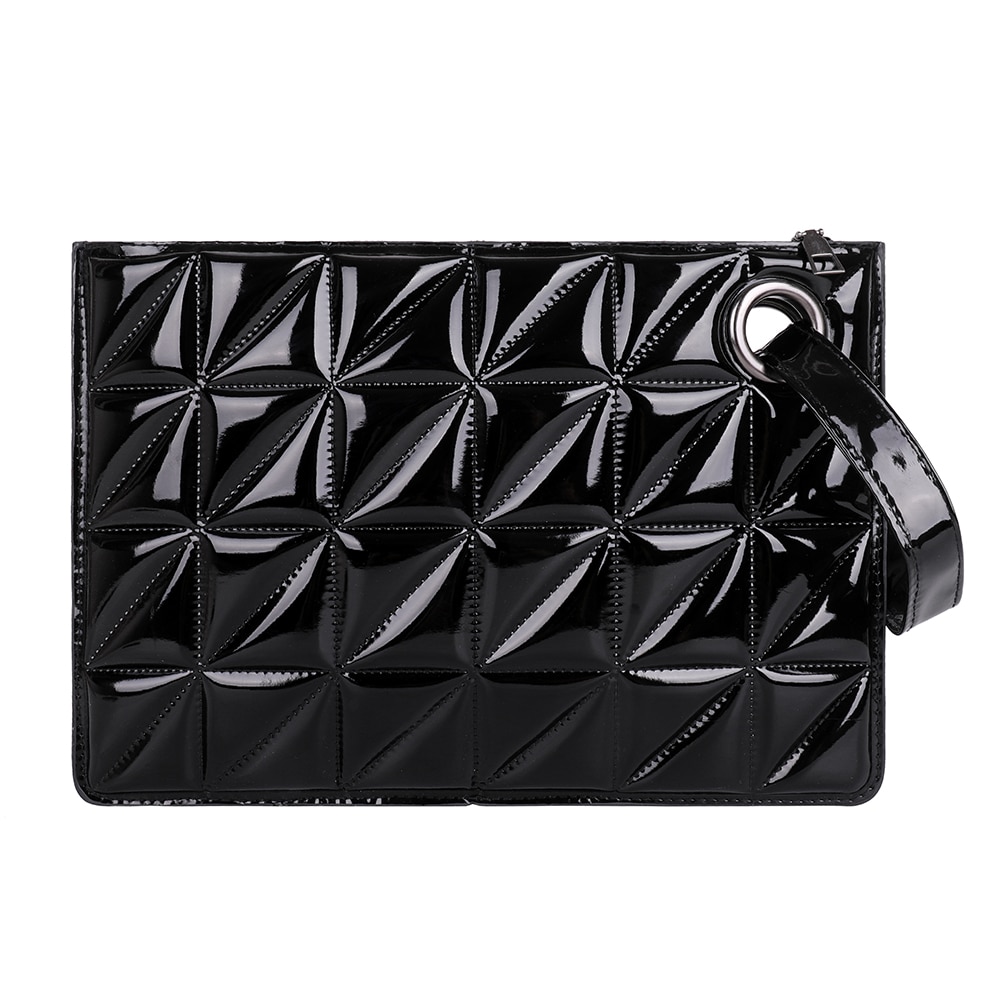 PU Patent Leather Envelope Bag