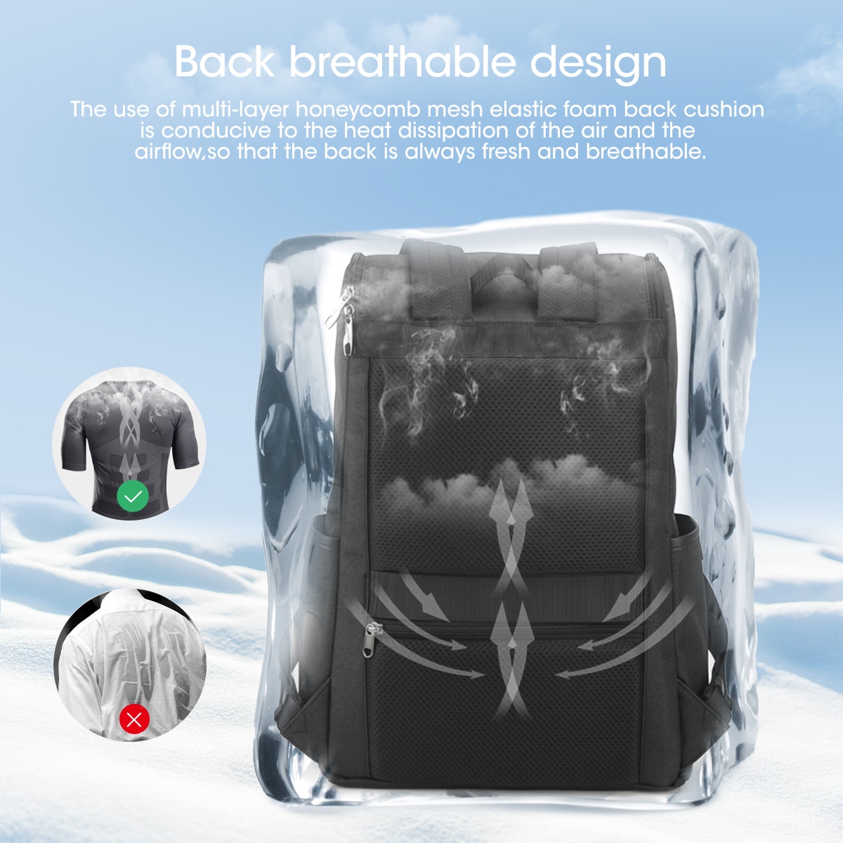 Minority Fashion Waterproof Travel Backpack