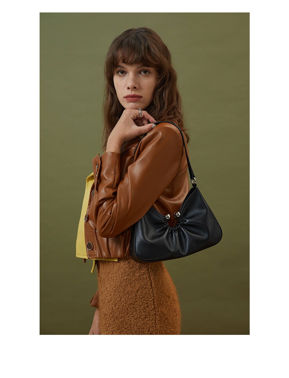 Fashion Trend One-shoulder Underarm Handbag