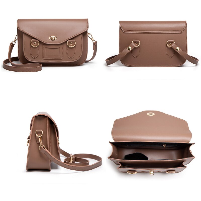 Preppy Style Satchels Bag