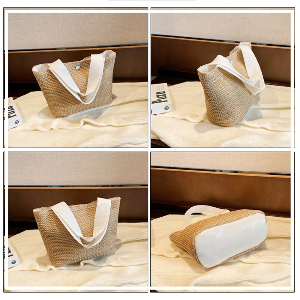 Summer Handmade Straw Bag