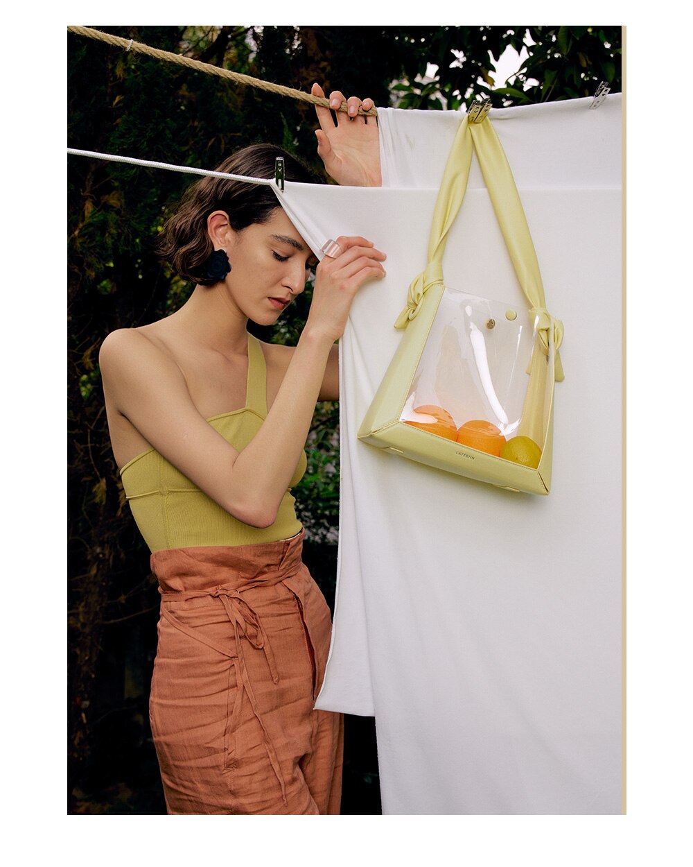 Large Capacity Transparent Tote Bag
