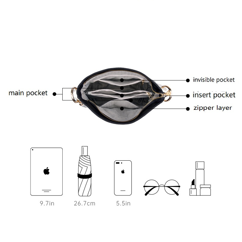 High Quality Real Leather Trendy Shoulder Messenger Bag