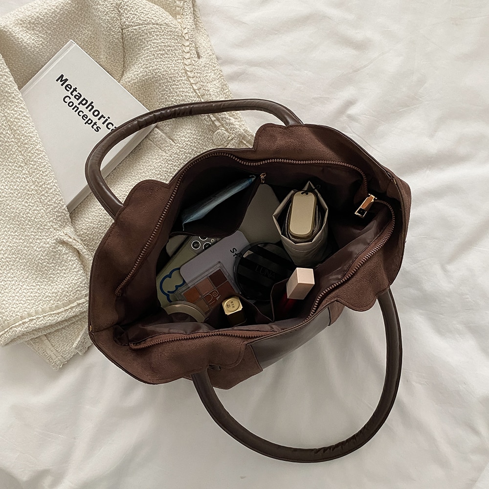 Luxury Women's Suede Bag