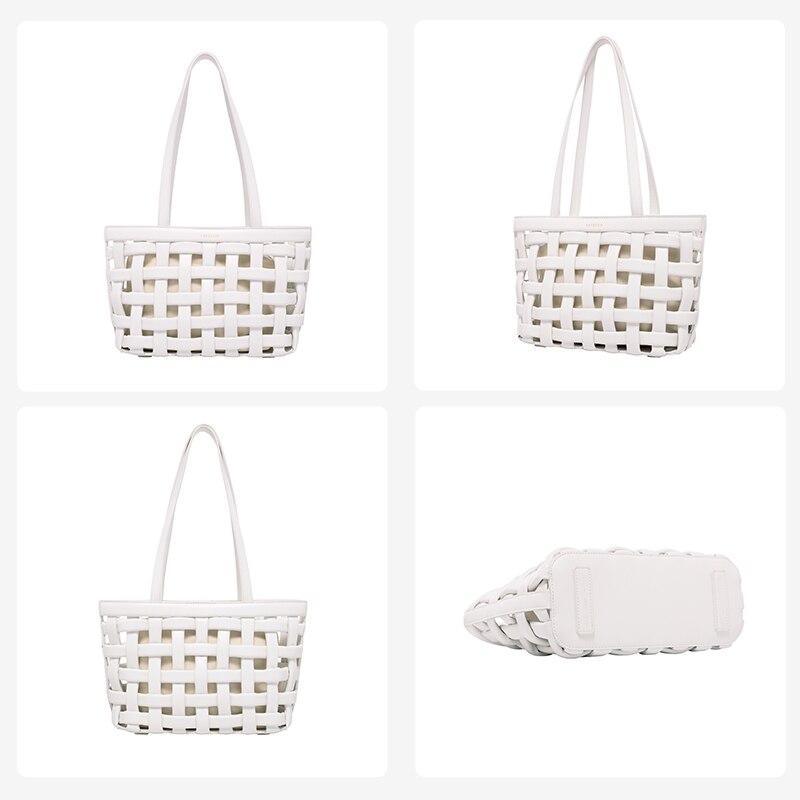 Large Capacity Underarm Woven Bag