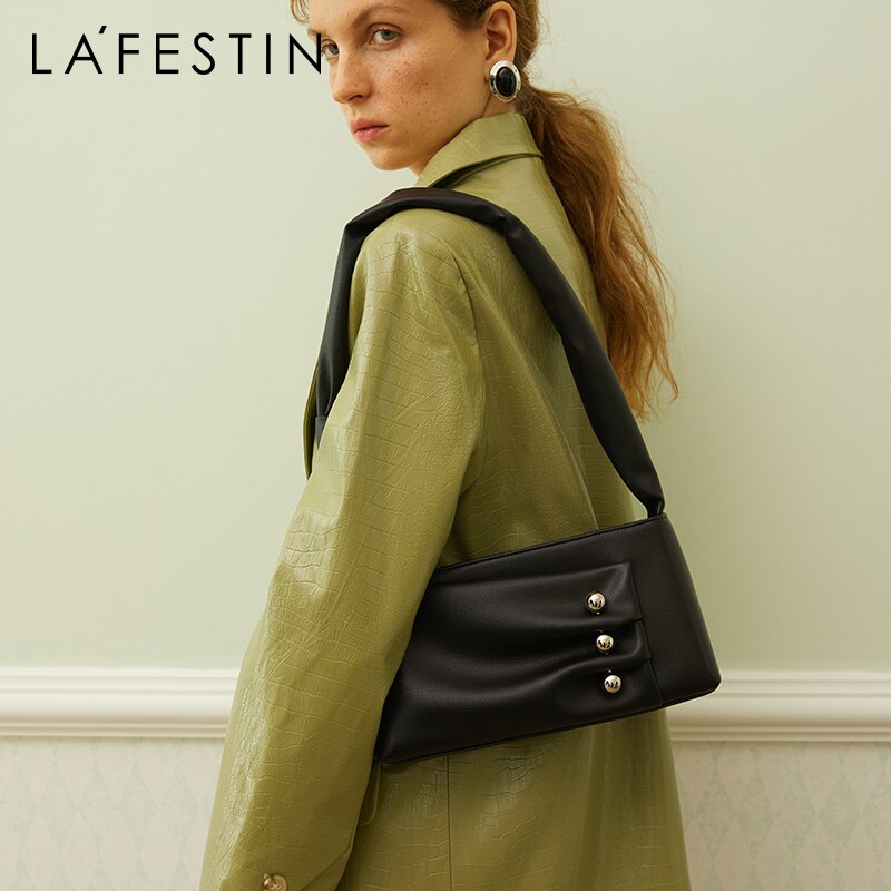 Trendy One-shoulder Cloud Bag