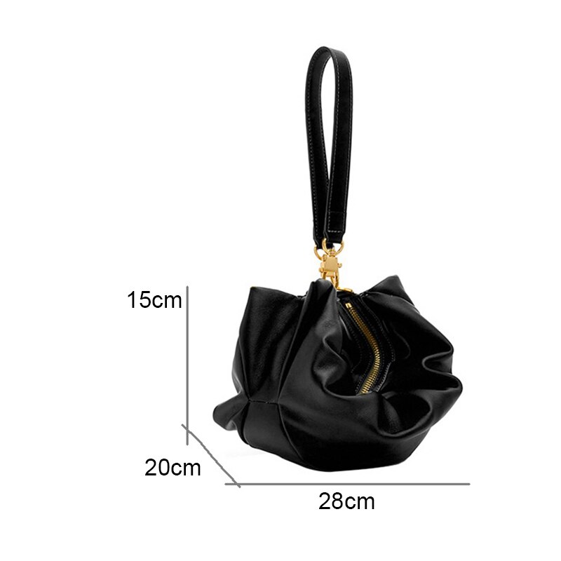 Pleated Hobos Handbag