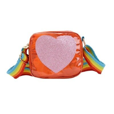 Rainbow Love Little Girls Mini Coin Purse