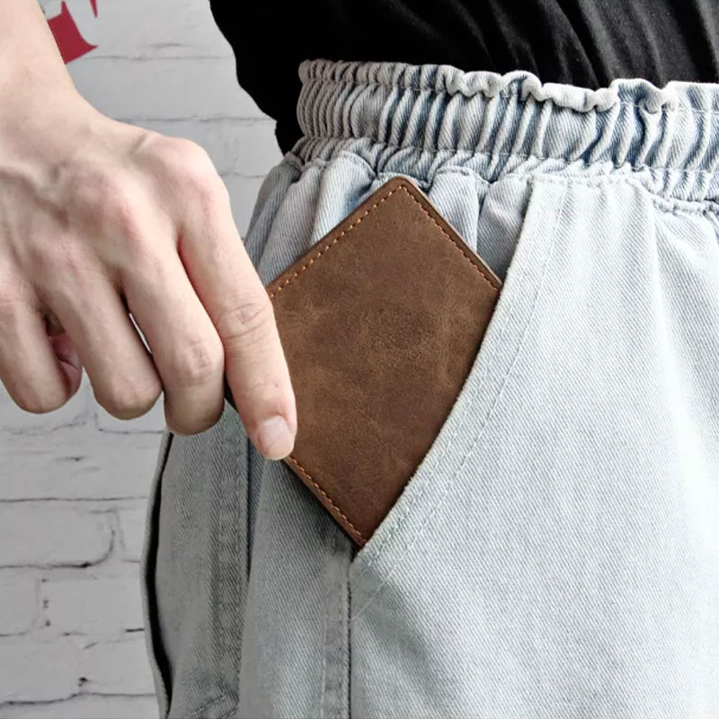 New Design Dollar Price Top Men Thin Wallet