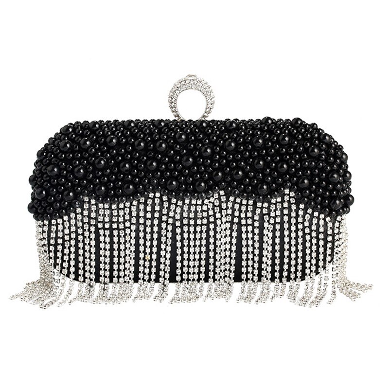 Tassel Beading Small Day Evening Clutch