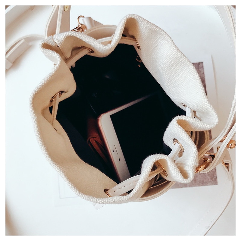 Hollow Out PU Leather Handbag