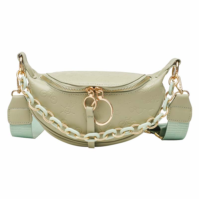 High Quality PU Leather Saddle Bag