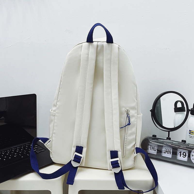 Trendy Cute Letter Design Backpack
