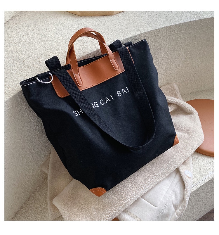 Luxury Handbag Canvas Tote Bag