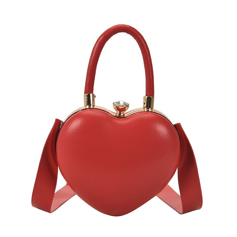 Heart Shaped Design Women Day Clutch