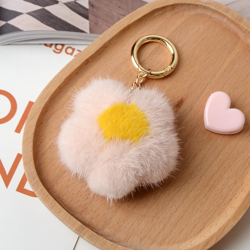 Metal Ring Pendant Bag Charm