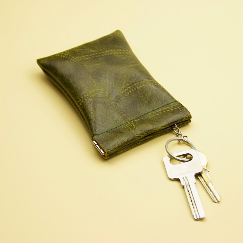 Leather Long Pocket Key Wallet