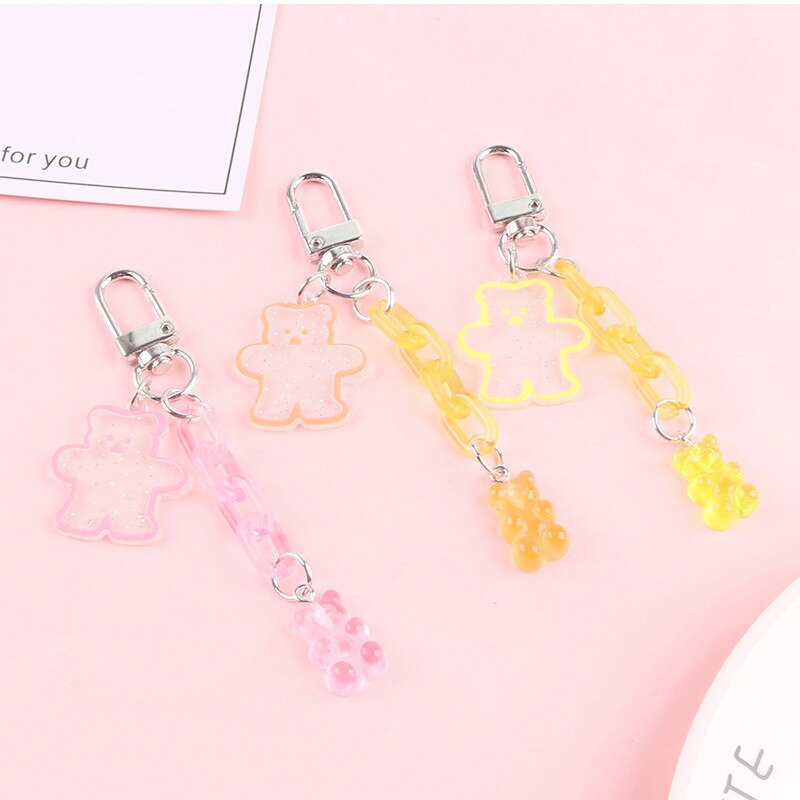 Gummy Bear Handbag Keyring