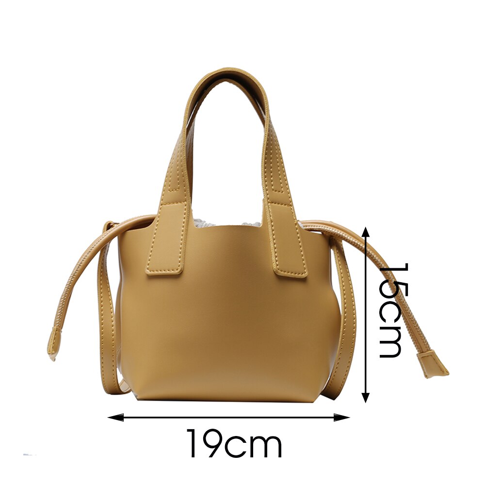 Female Bucket Crossbody Bag