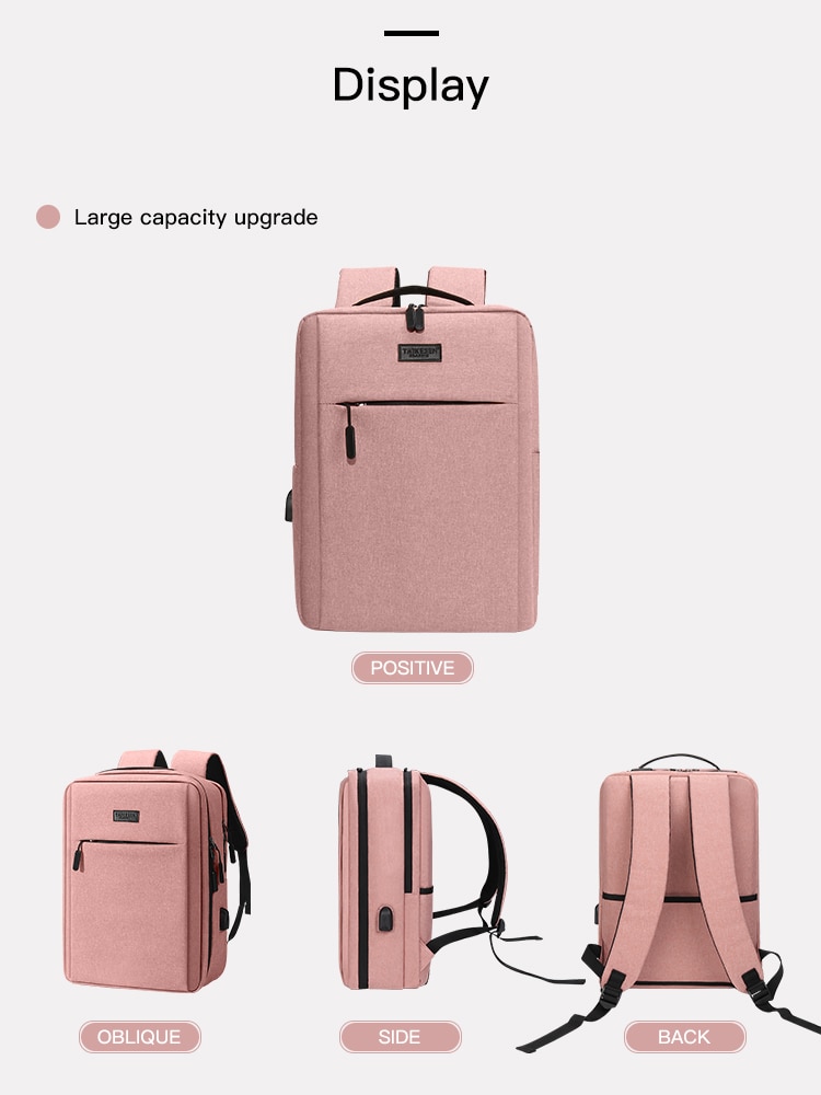 Usb Backpack School Bag