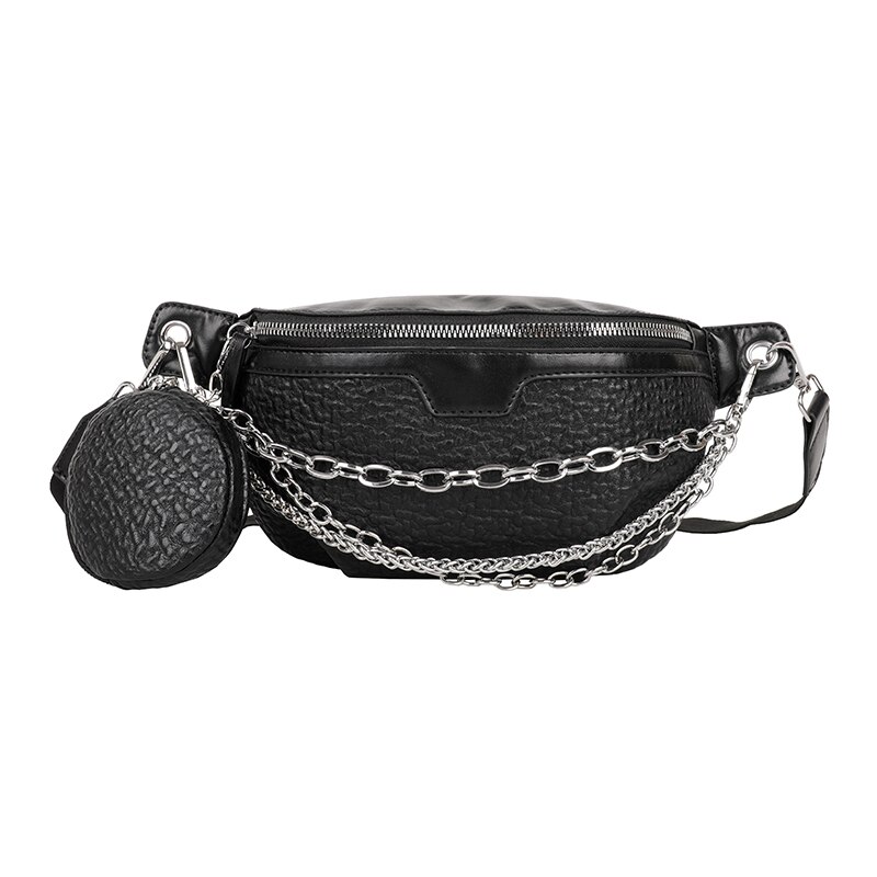Leather Woman Waist Bag