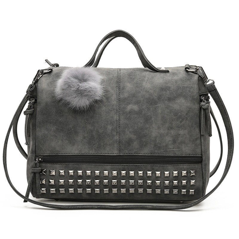 Rivet Larger Ladies Handbag