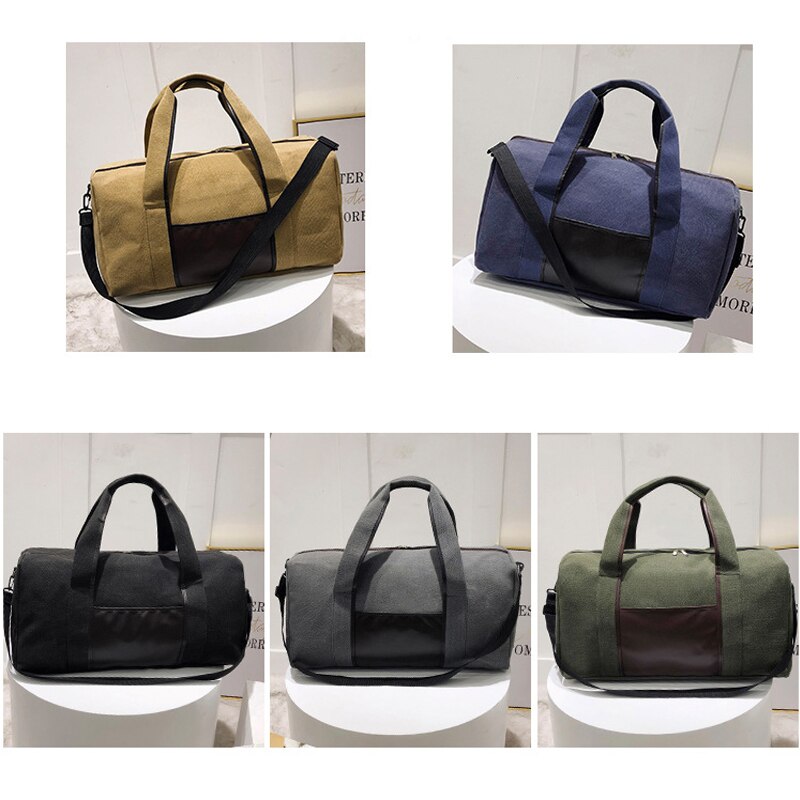 Canvas Simple Travel Luggage Handbag