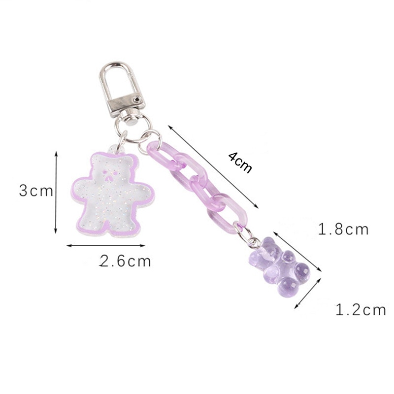 Gummy Bear Handbag Keyring
