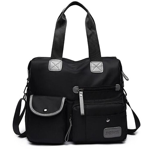 Nylon Women Messenger Bag