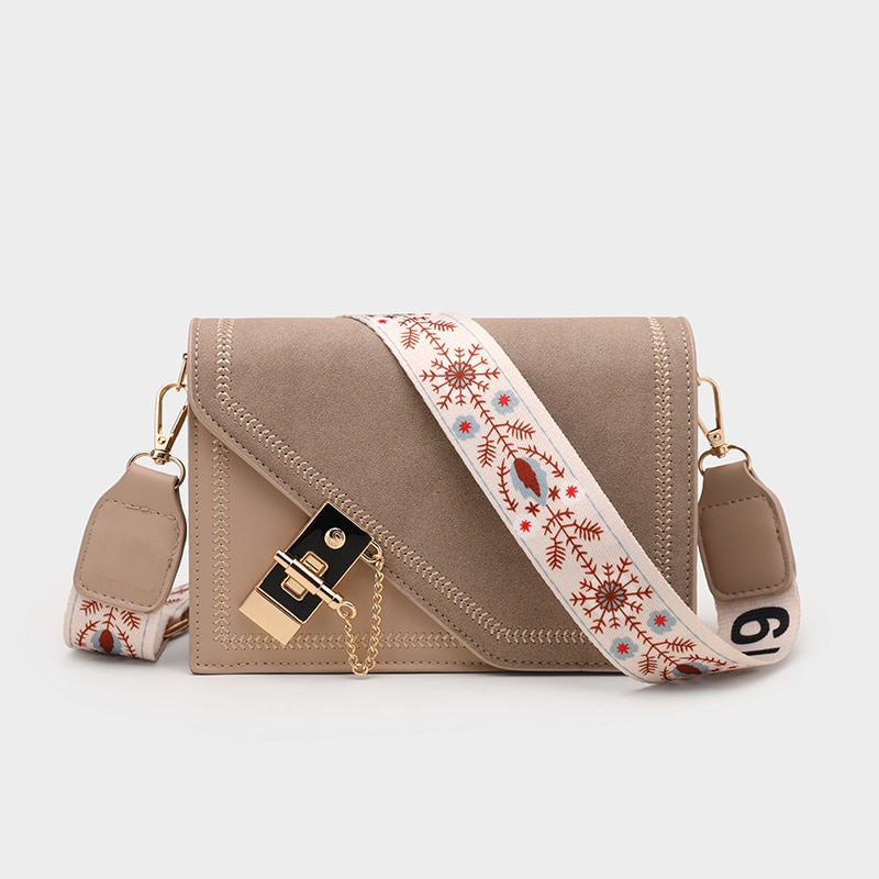 Lightweight PU Leather Messenger Bag