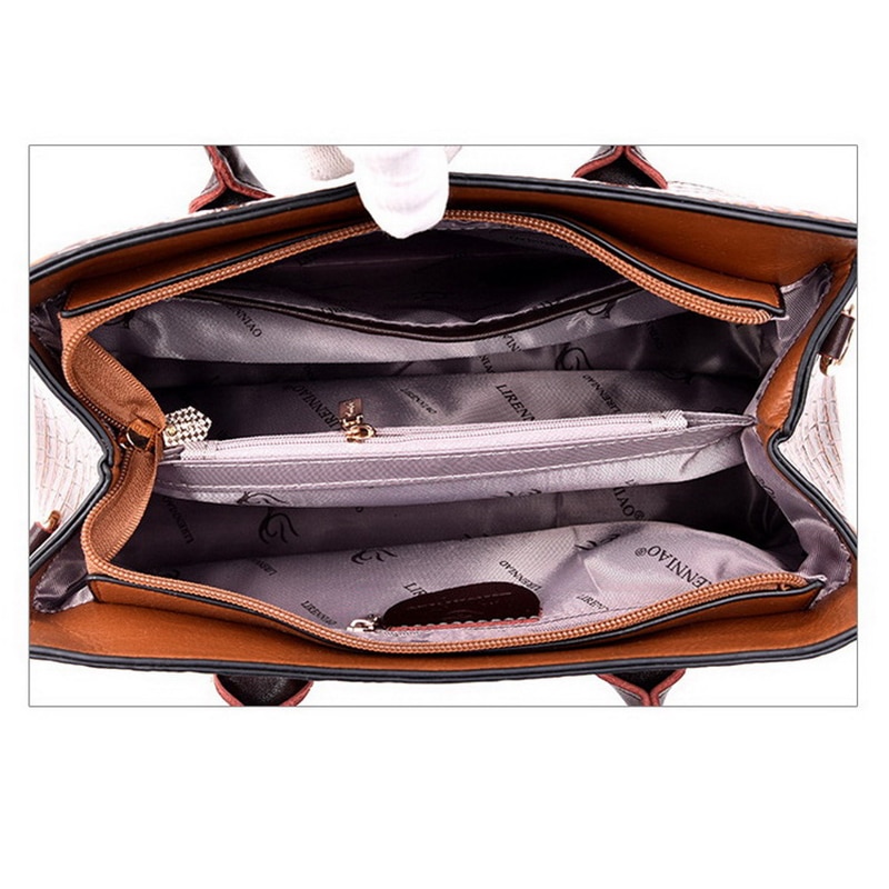 Crocodile Pattern Tote