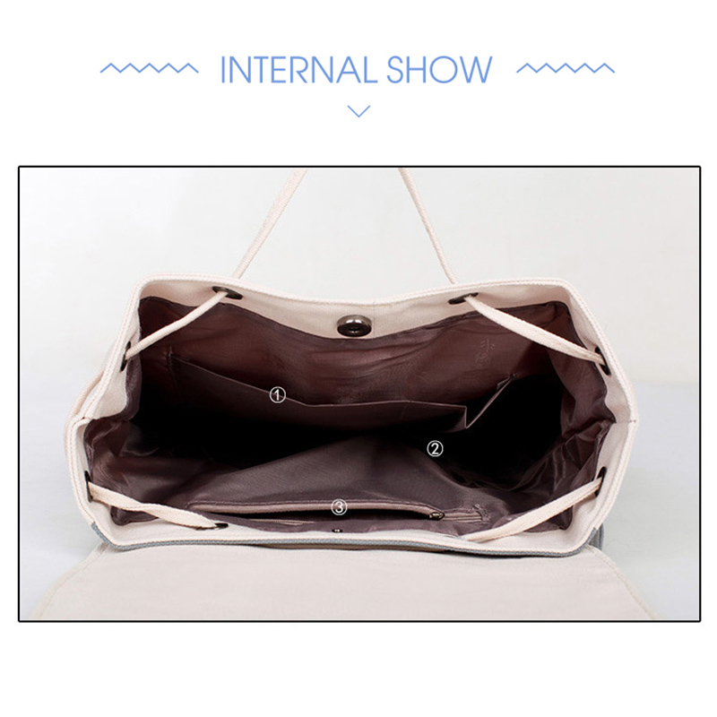 Casual Women Canvas Backpack