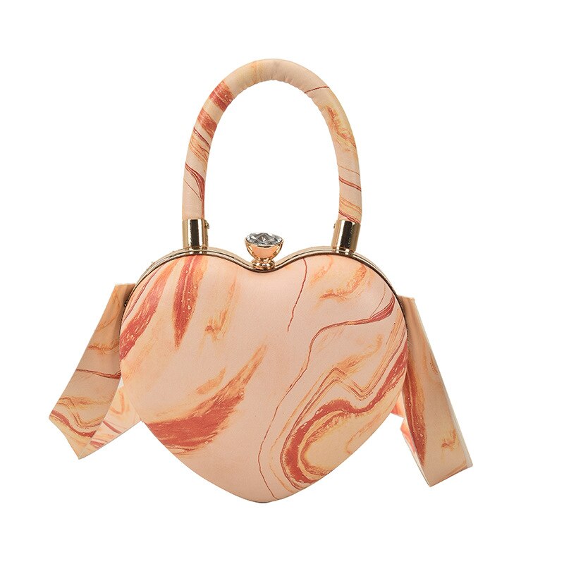 Heart Shaped Design Women Day Clutch