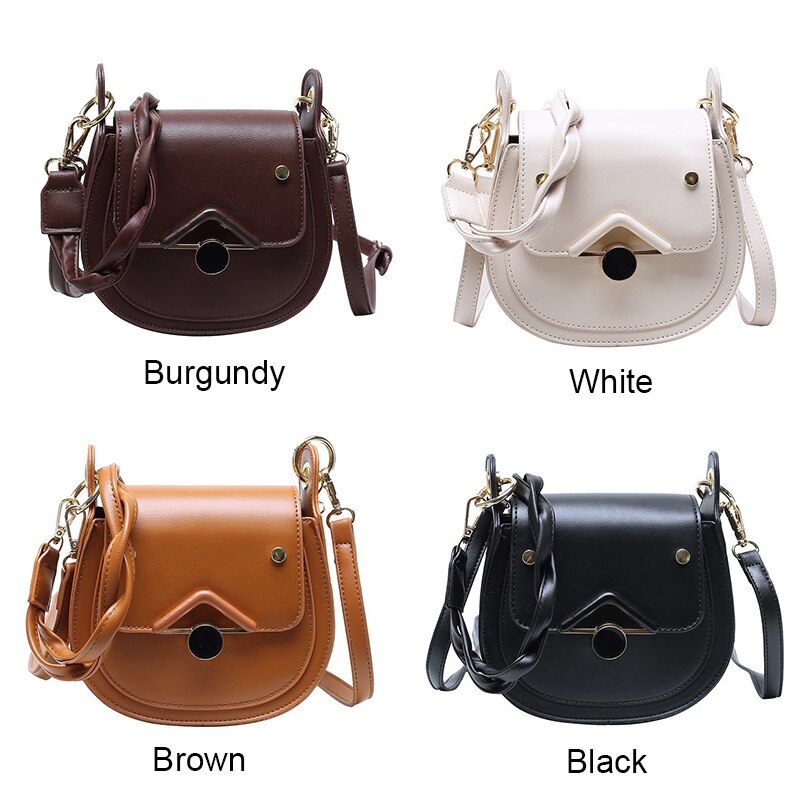 Saddle Bag Solid Color Bag