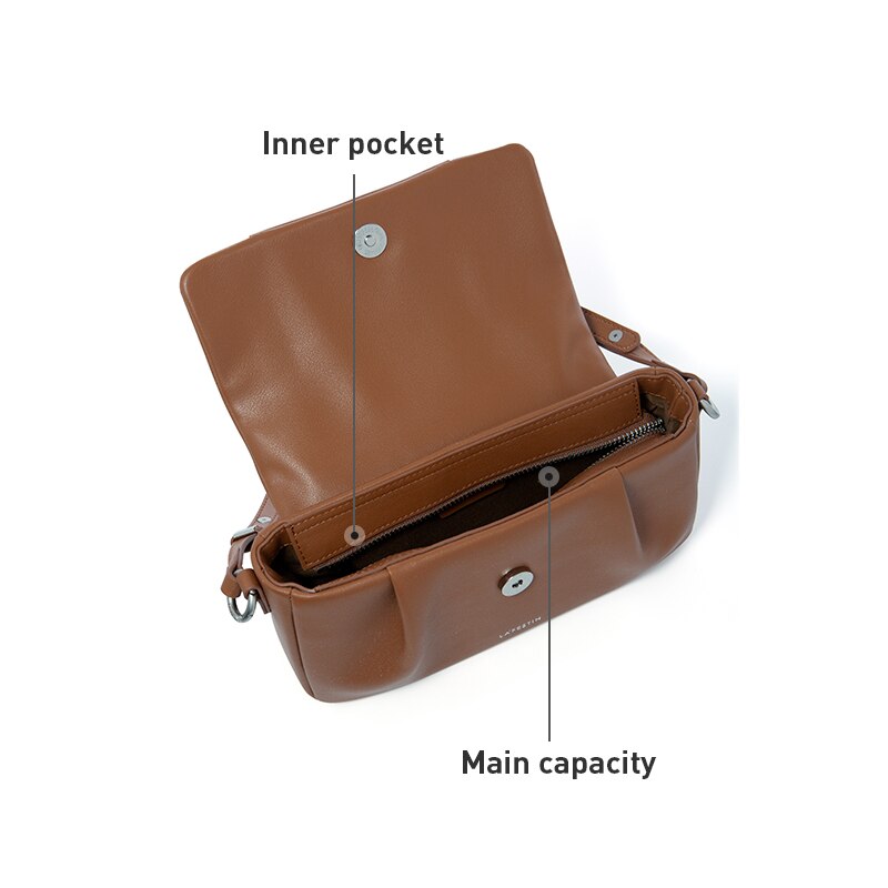 Fold Soft Cloud Square Bag