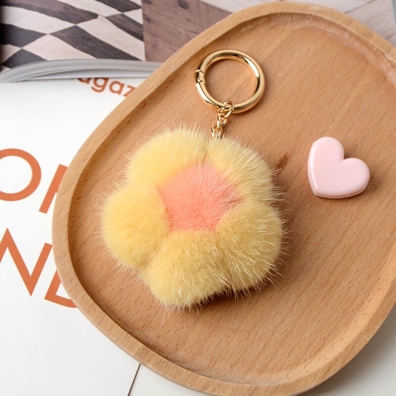 Metal Ring Pendant Bag Charm