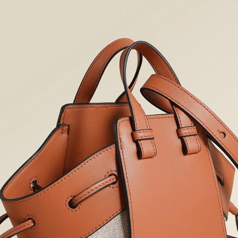 Fashion Drawstring Bucket Bag