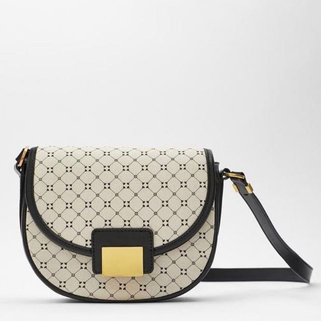 2022 Retro Print Strap Female Handbag