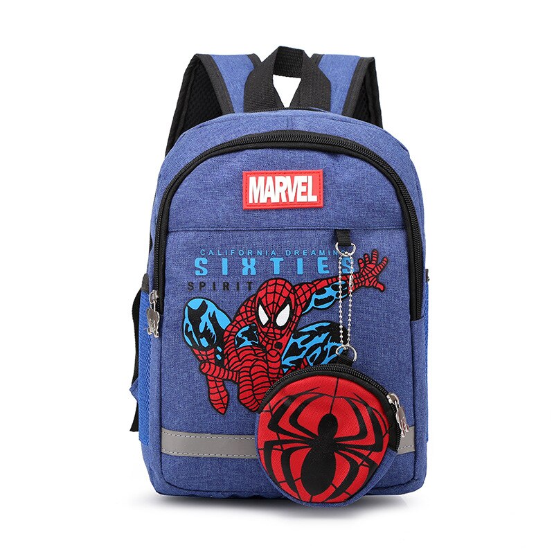 Marvel Kids Backpack For Students Spider Man Bag