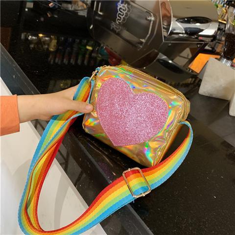 Rainbow Love Little Girls Mini Coin Purse