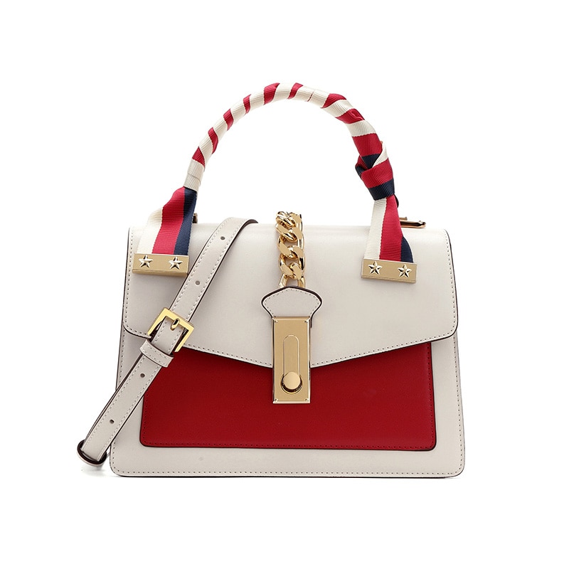 Split Leather High-quality Handbag